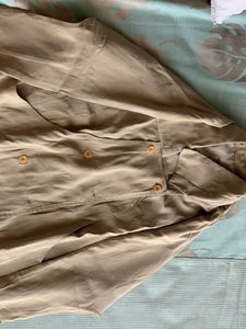 Lightweight Beige Trench Coat