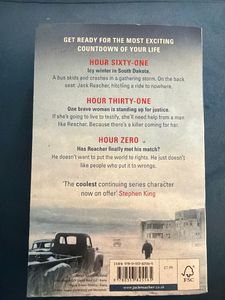 Lee Child 61 Hours Thriller Novel