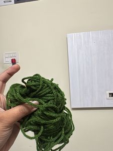 Green Yarn Skeins