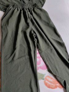 olive green cordset