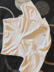 White Crop Top