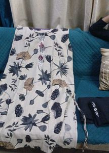 Floral Print Kurta 3xl,4xl,5xl