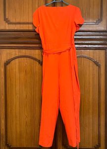 Calvin Klein Orange Jumpsuit Brand new