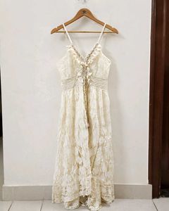 Boho Lace Maxi Dress
