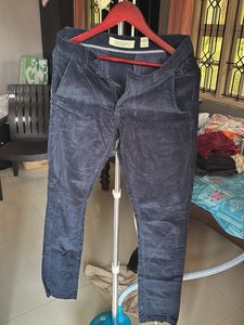 SKIE STUDIO Navy Corduroy Pants