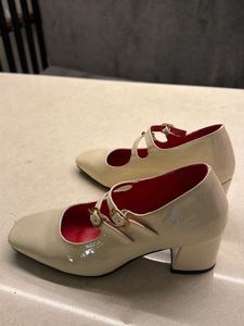 Chic Patent Block Heels