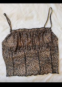 Leopard Print Cami Top