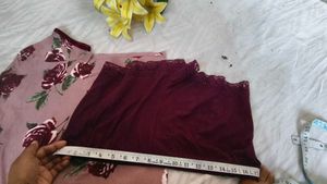 Very Beautiful Crop Top With Shorts