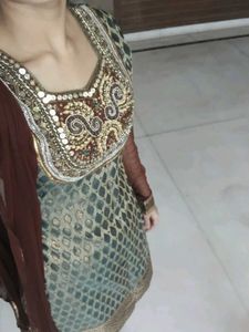Elegant Embellished Salwar Suit