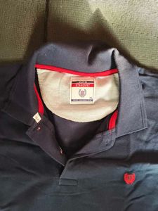 Stylish Navy Blue Polo T-Shirt