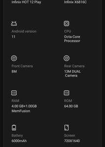 infinix hot 12 play
