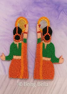 Karwachauth Beads Earrings
