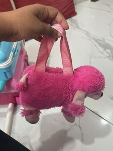 Cute Pink Doggy Bag