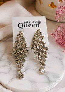 Elegant Crystal Dangle Earrings