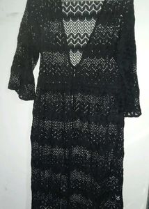 Elegant Black Lace Dress