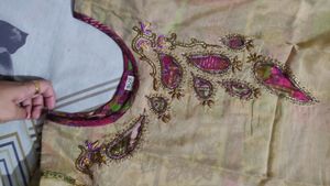 Embroidery Gown