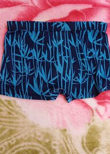Men's Blue Bamboo Boxer Shorts