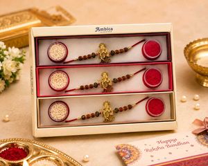 Beautiful Raksha Bandhan Rakhi Set