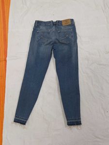 Cherokee Stylish Ripped Blue Denim Jeans