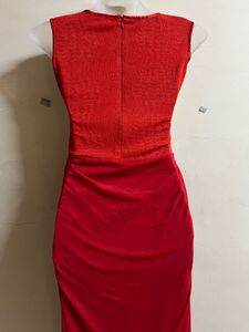 Red Glitter Long Gown♥️