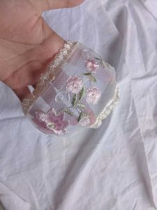 Embroidered Floral Headband