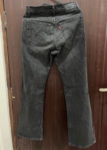 Stylish Flared Black Jeans