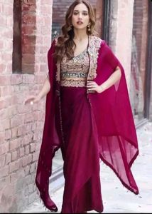 Purple Lehenga Choli Set