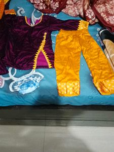Velvet Salwar Kameez Set