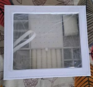 White Jewelry Box Organizer