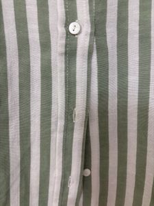 Striped Button-Up Shirt