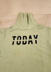 Polo Neck Crop Top