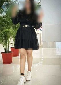 Chic Black Tiered Mini Dress