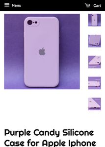 Silicon Case &amp; Cover For Iphone 7 &amp; 8