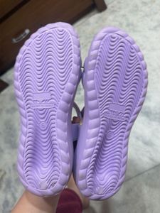 Zudio Purple Flat Sandals