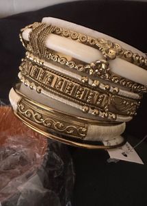 Vintage Ivory Resin Bangles