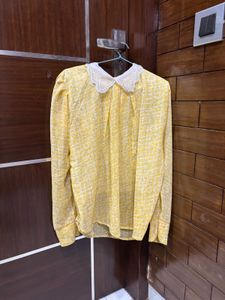 Yellow Floral Top