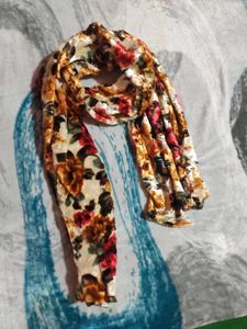 Floral Print Scarf
