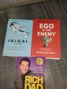 Ikigai &amp; Rich Dad And Ego Is The Enemy