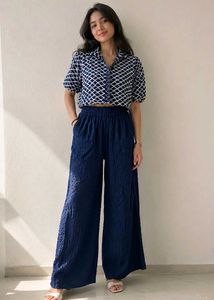 Wide Leg Pants and jacket