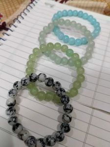 Trendy Beads Bracelets Combo Of 4
