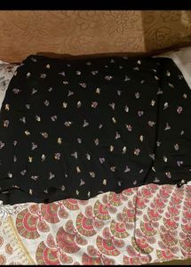Floral Print Mini Skirt