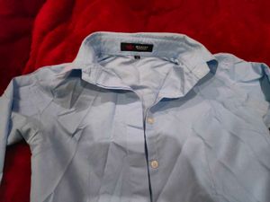Light Blue Button-Up Shirt