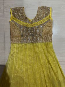 Yellow Ethnic Gown