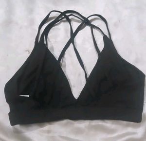 Black Sports Bra