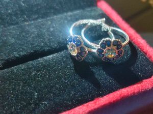 Floral Toe  Rings