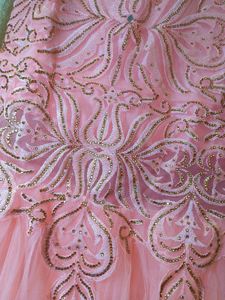 HEAVY PRINCESS GOWN FOR ENGAGEMENT