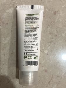 Plum Green Tea Clear Face Mask