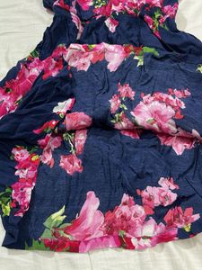 Navy Floral Sundress
