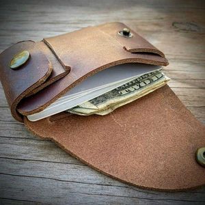 Handcrafted Leather Card Wallet