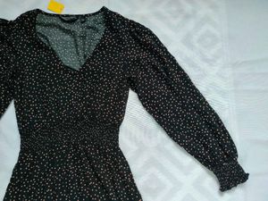full sleeves a line dress